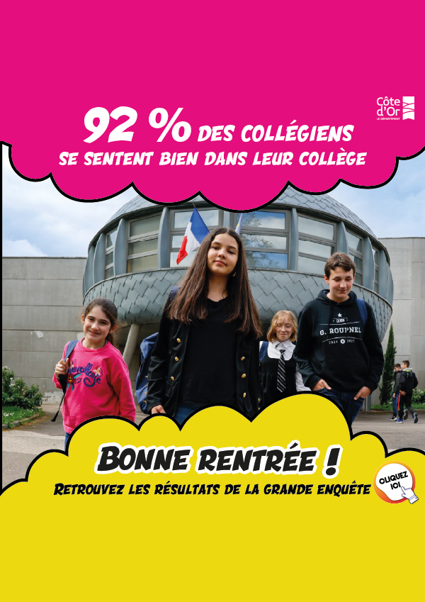 Les collégiens côte-d'oriens aiment leurs établissements