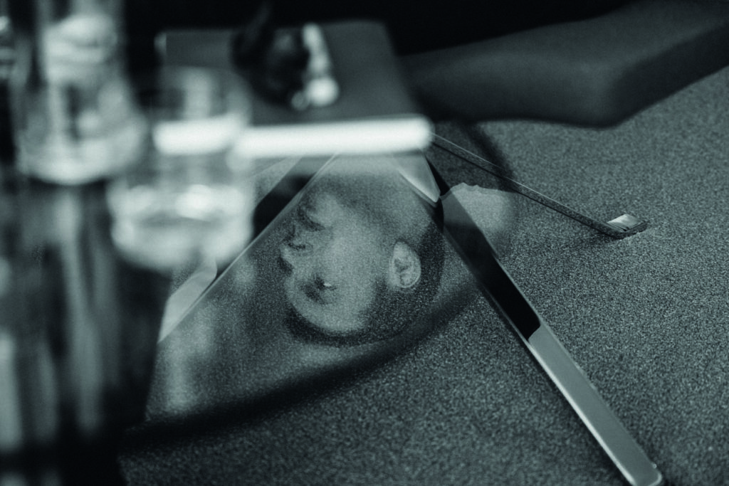 Emmanuel Vey, dans son bureau