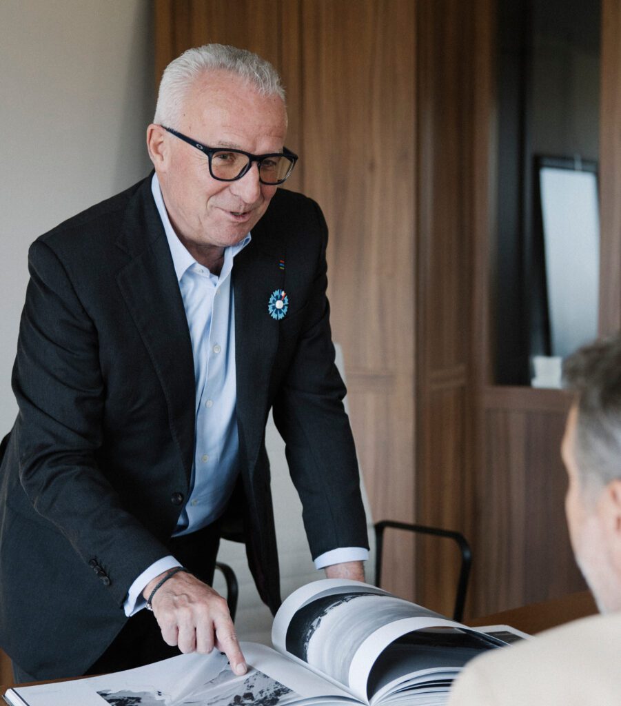 Jean-Philippe Girard, dans ses bureaux