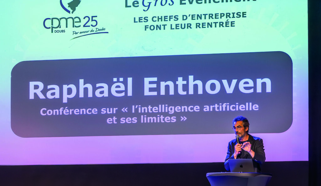 Raphaël Enthoven lors de la cinquième édition du Gros Événement