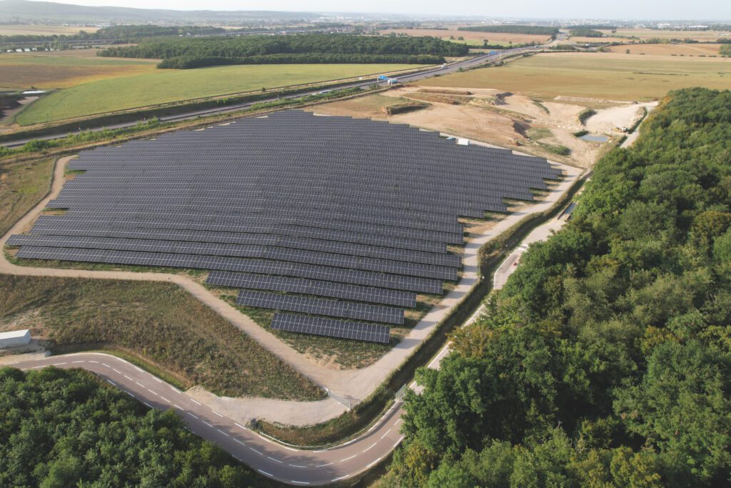 La centrale photovoltaïque de Gevrey-Chambertin