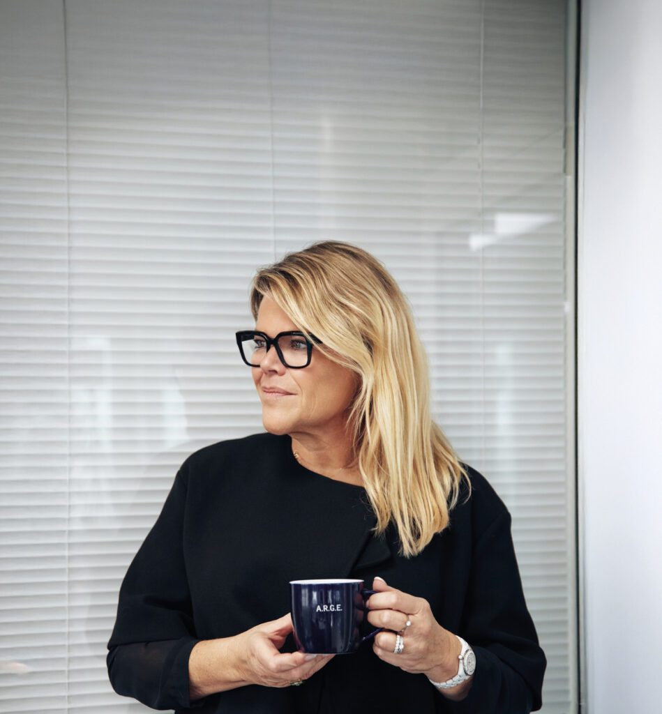 Béatrice Debeaux, présidente d'A.R.G.E.