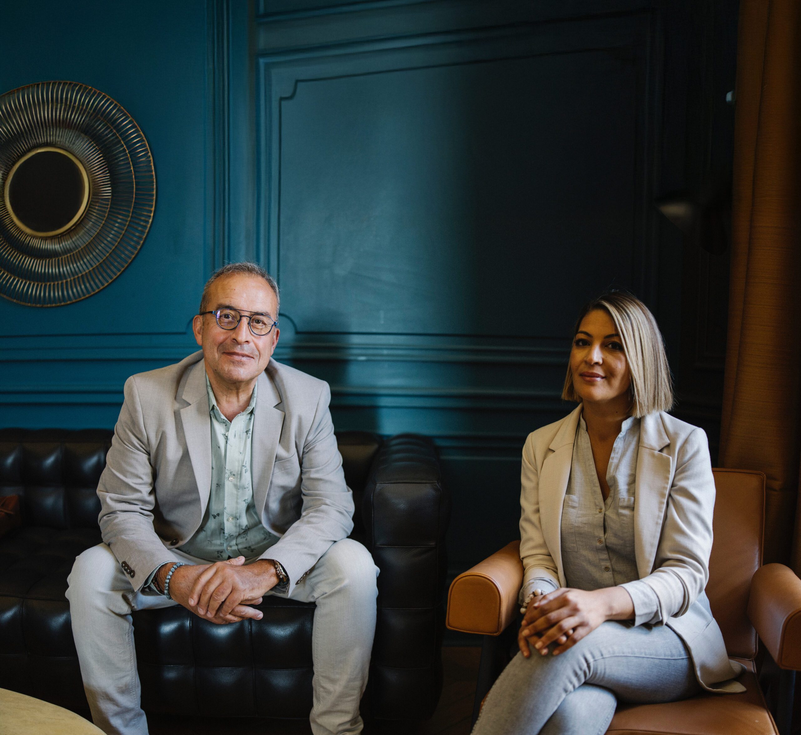 Jean-Louis Istace et Khadija Essaki