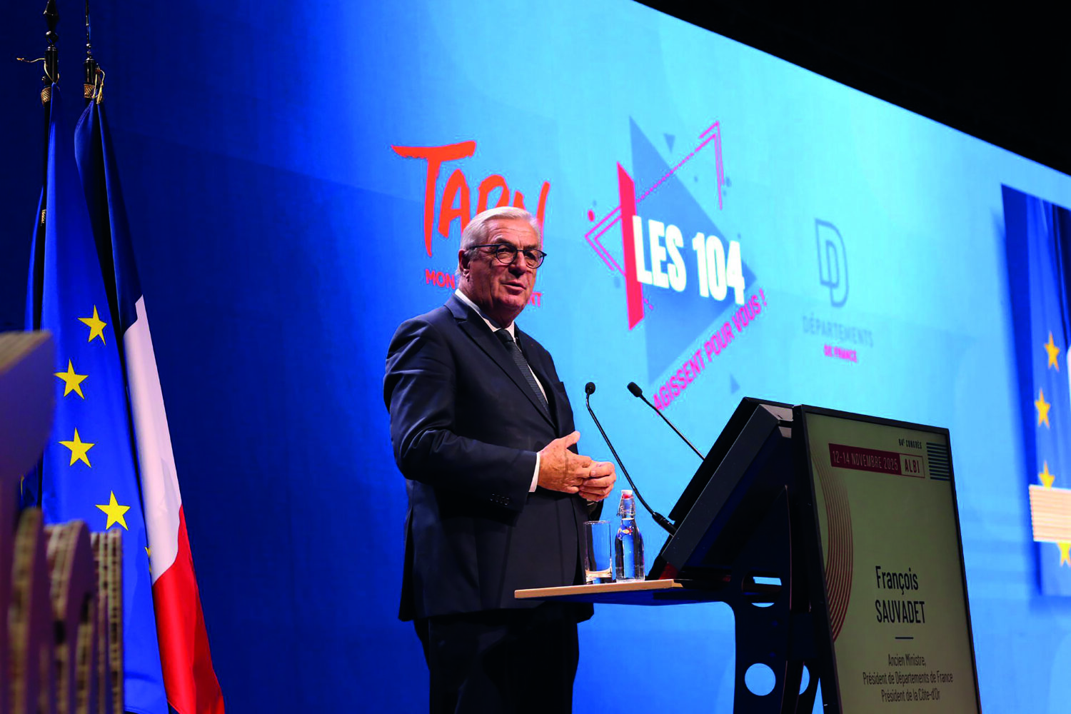 François Sauvadet au 94e Congrès des Assises des Départements de France