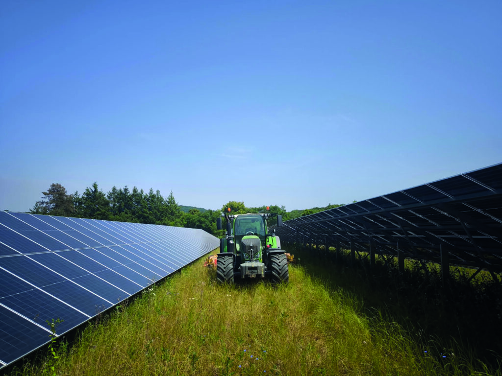La centrale photovoltaïque de Valforêt